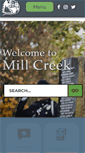 Mobile Screenshot of cityofmillcreek.com